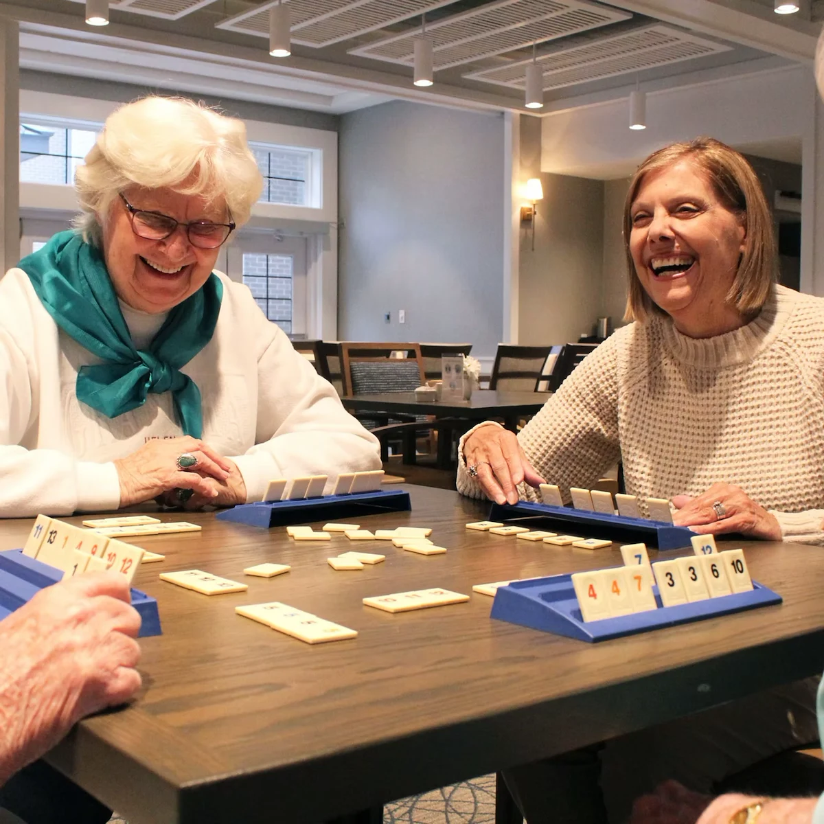 Table games at Novel Place at Overland Park