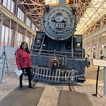 Charter Senior Living of Charlotte resident enjoys outing to a museum