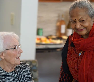 Sage Independence residents talking