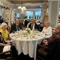 Covenant Living at Inverness in Tulsa, OK, residents enjoy a fancy dining experience