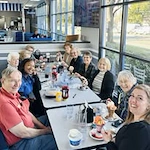 Sequoia Grove Gracious Retirement Living Hawthorn Senior Independent Living in Granite Bay, California residents at a restaurant