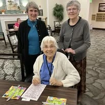 Cascadia Village Senior Living by Cogir in Sandy, Oregon residents