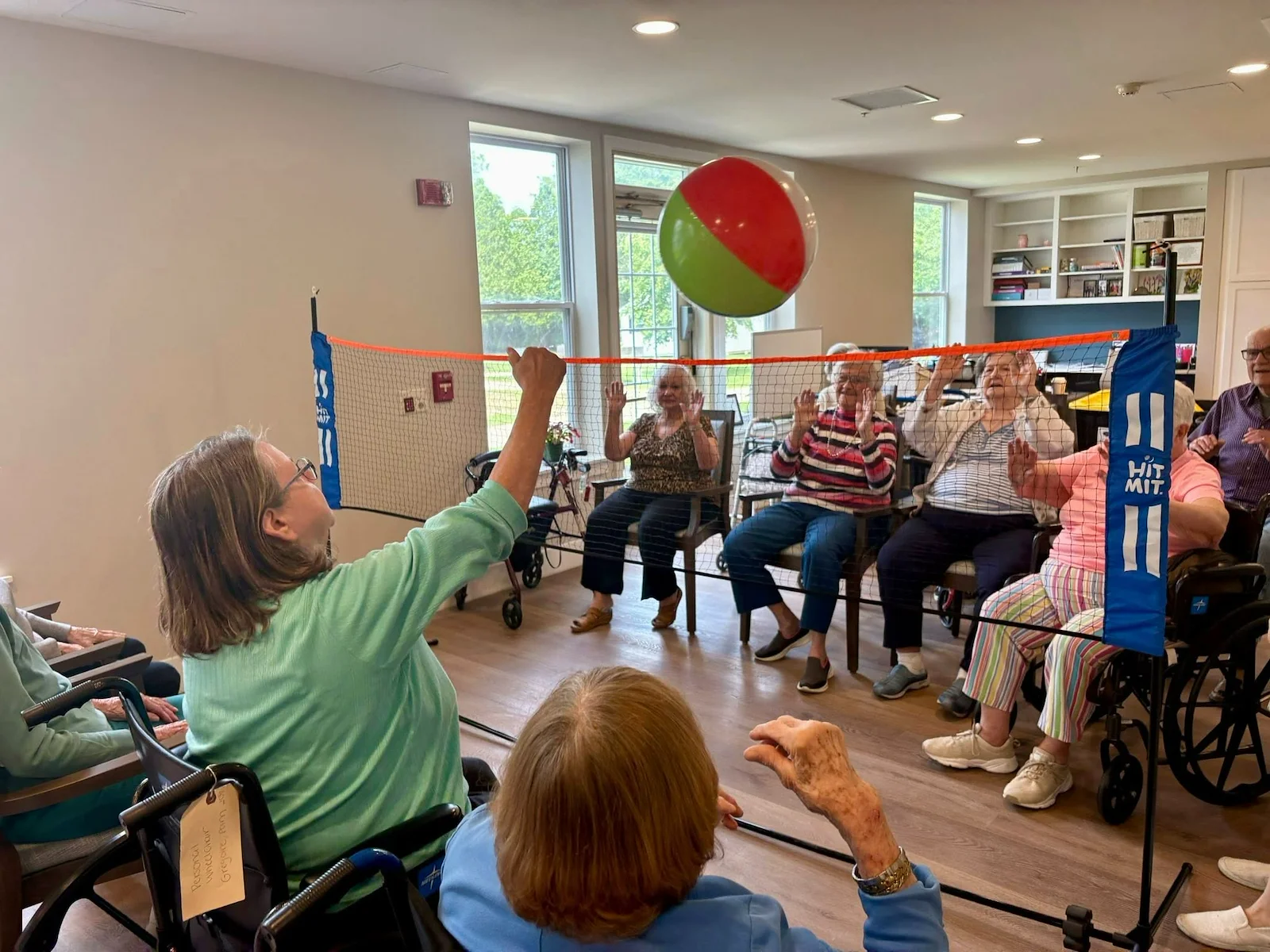 Charter Senior Living of Danvers residents having fun being active