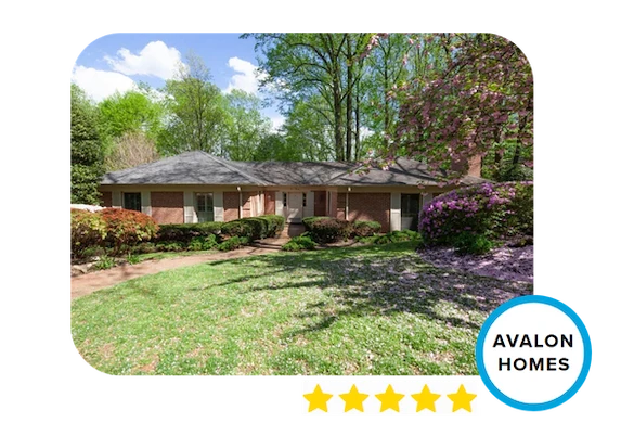 Avalon House on Gelston Circle, located in McLean, VA