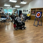 Park Vista Retirement Living – Waupaca, WI, residents enjoying a fun game