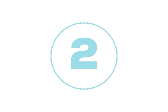 Step 2 icon in a numbered list for senior living key takeaways