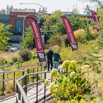 Fieldstone on Clear Creek residents enjoy a walk and time outdoors