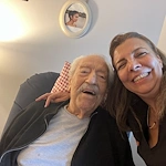 Our Nursing Director & Administrator, Mojgan with another one of her happy clients.