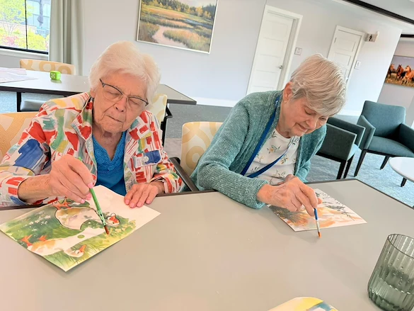 Featherstone at Hickory Hill resident activity