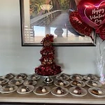 Ascension Living Alexian Village Tennessee Senior Living, independent living, assisted living, memory care, and continuing care retirement community (CCRC) in Signal Mountain, TN, Valentine's Day celebration