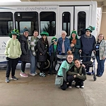 Charter Senior Living of Bay City residents enjoy an outing