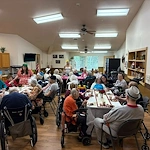 Park Vista Retirement Living – Waupaca, WI, fun celebration for the Kentucky Derby
