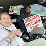 Riding with a cop - dream come true