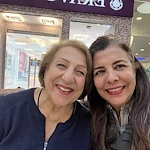 Our Nursing Director & Administrator, Mojgan with another one of her happy clients.