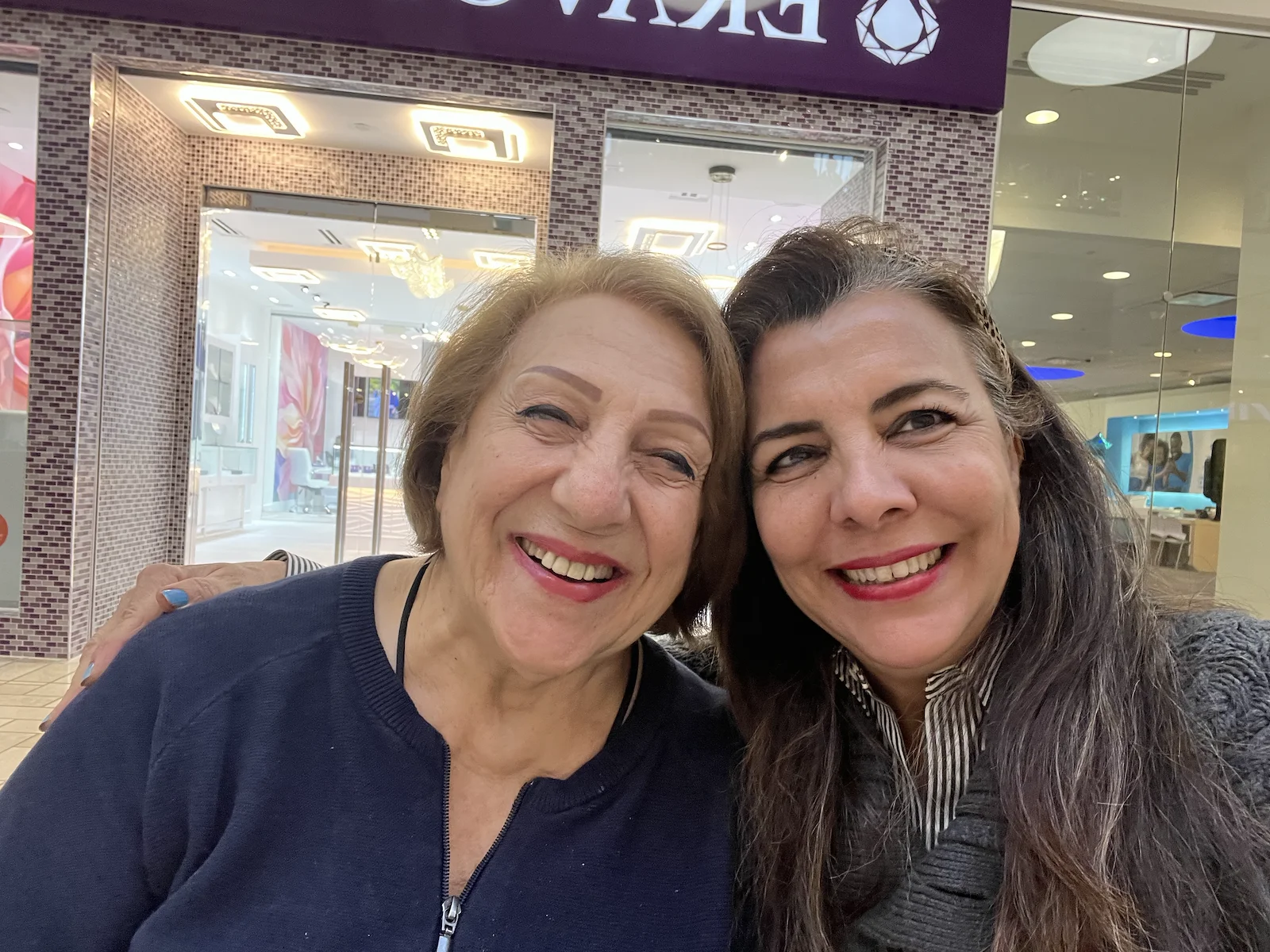 Our Nursing Director & Administrator, Mojgan with another one of her happy clients.