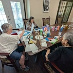 Park Vista Retirement Living North Hill East Moline, IL, resident activity - painting