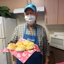 Oak Park Retirement Hawthorn Senior Independent Living in Salisbury, North Carolina chef preparing buns