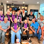 Featherstone at Hickory Hill residents having fun during an activity