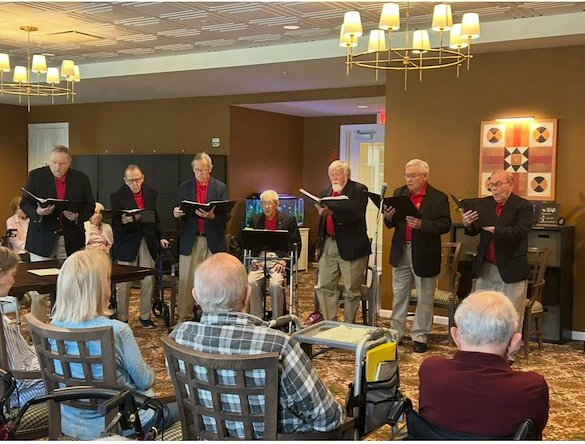 Ashton Commons Wexford, PA, residents enjoying entertainment