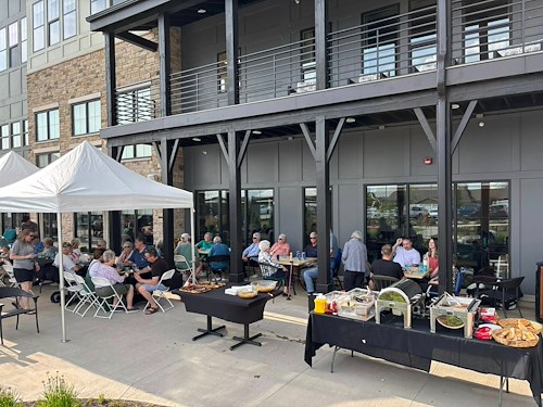 CopperWood at Prairie Trail community event