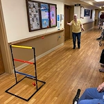 Prime Healthcare Senior Living – Fox Knoll Village in Aurora, IL, resident activity - yard game