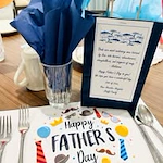 Hessler Heights Gracious Retirement Living Hawthorn Senior Independent Living in Leesburg, Virginia Father's Day celebration