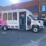 transportation bus at Ascension Living Via Christi Village Manhattan Senior Living in Manhattan, Kansas