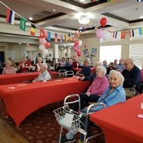 party at Maple Ridge Gracious Retirement Living Hawthorn Senior Independent Living in Cedar Park, Texas