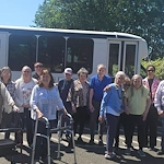 Fieldstone Memory Care of Marysville residents enjoy an outing