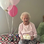 Charter Senior Living of Cleveland birthday celebration