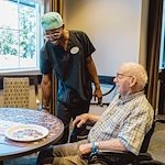 Fieldstone Memory Care of Silverdale resident activity-puzzles