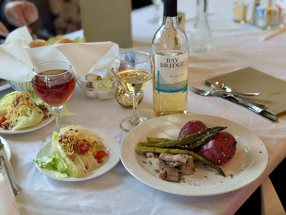 Captains dinner for our cruise week