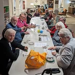 Summit Glen Gracious Retirement Living Hawthorn Senior independent Living in Colorado Springs, Colorado residents playing bingo
