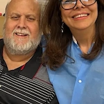 Our Nursing Director & Administrator, Mojgan with another one of her happy clients.