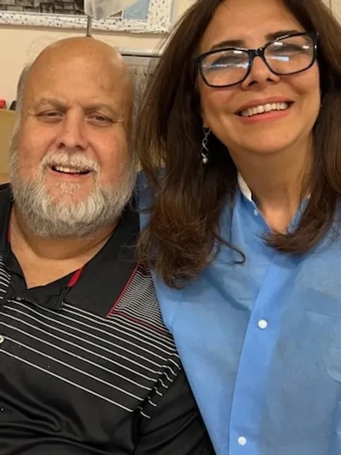 Our Nursing Director & Administrator, Mojgan with another one of her happy clients.