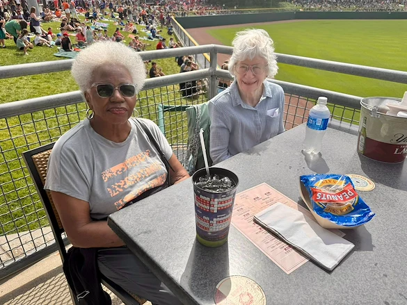 The Forum at The Crossing off-site trip to a baseball game