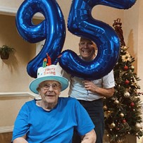 celebrating 95th bday
