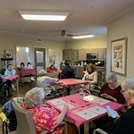 Beachwood Commons by New Perspective in Beachwood, OH, residents playing Bingo