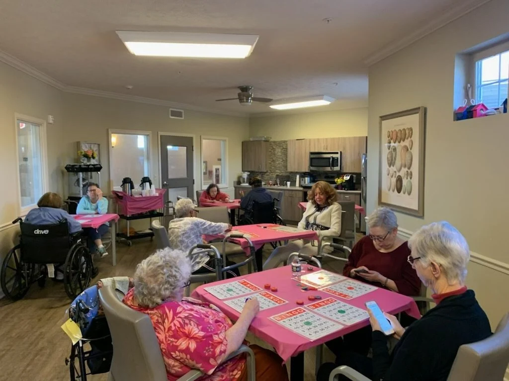 Beachwood Commons by New Perspective in Beachwood, OH, residents playing Bingo