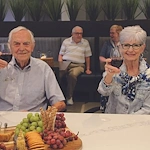 Cheersing at Novel Place at Overland Park