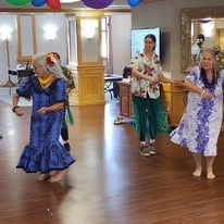 Ascension Living Via Christi Village McLean Senior Living in Wichita, Kansas residents dancing