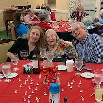 Valentine's dinner with friends