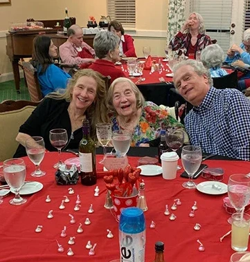 Valentine's dinner with friends