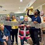 Charter Senior Living of Brookfield residents enjoy celebration