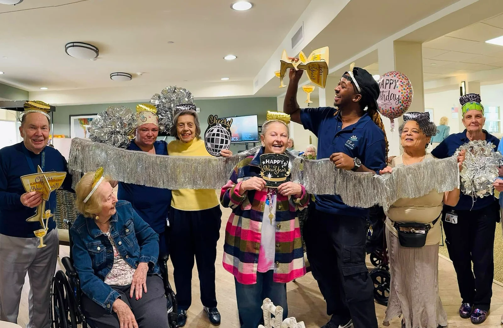 Charter Senior Living of Brookfield residents enjoy celebration