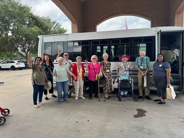 Parkway Place Senior Living residents enjoy a trip out