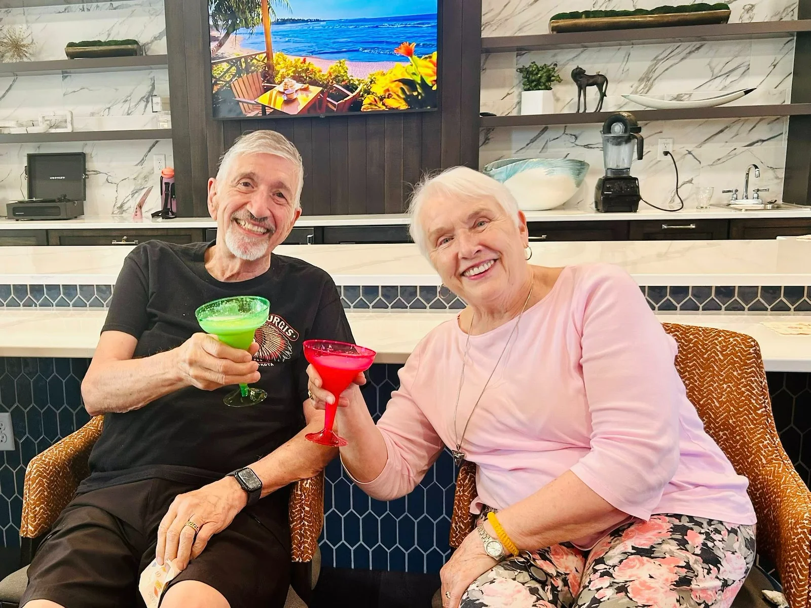 Featherstone at Hickory Hill residents enjoying each other's company