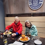 The Barclay at Tuckahoe residents at the Latitude Seafood Co. Stony Point