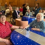 The Barclay at Charlottesville residents have fun at a special prom celebration