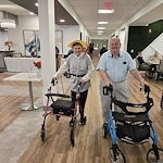 Astral at Franklin, senior living community offering independent living, assisted living, and memory care in Franklin, IN, smiling residents